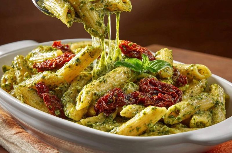 Sun-Dried Tomato Pesto Penne