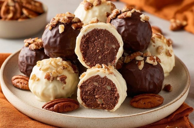 Chocolate Pecan Truffles