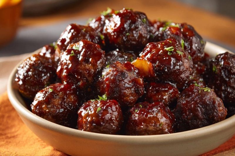 Glazed Meatballs
