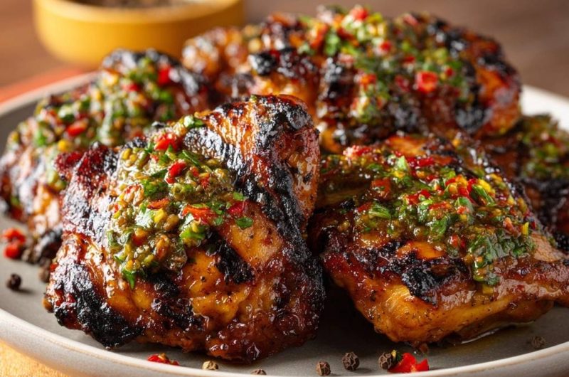 Grilled Chicken Thighs
