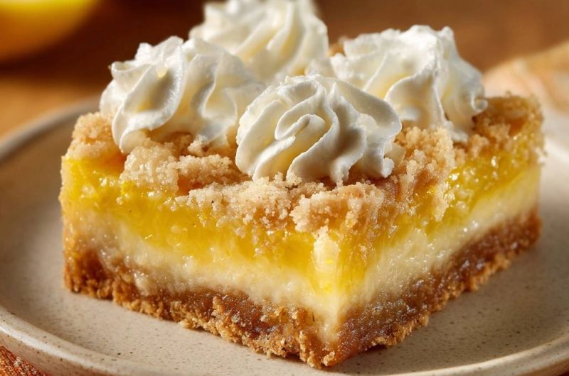 Lemon Crumble Bars