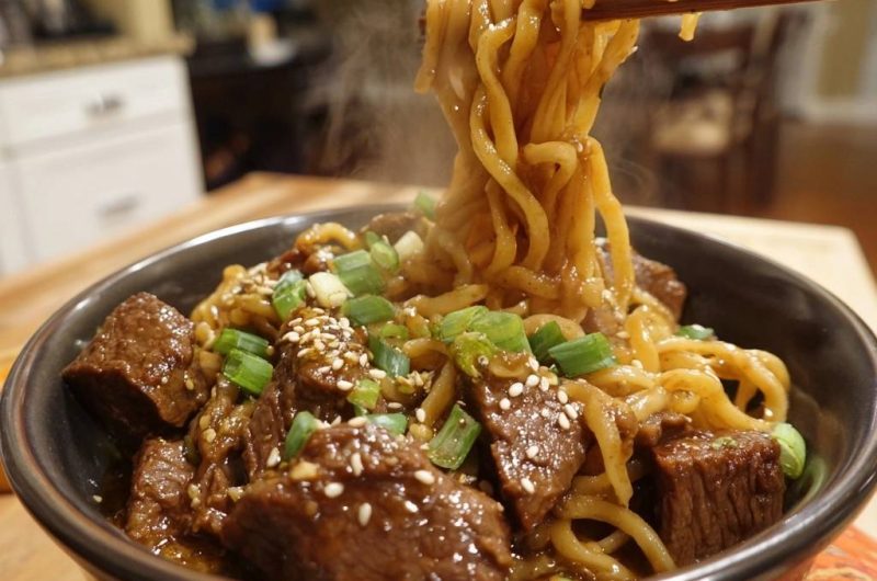 Beef Ramen Noodles