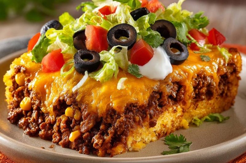 Taco Cornbread Casserole
