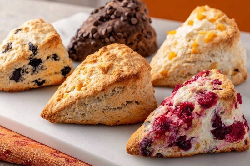 Assorted Fruit & Chocolate Scones