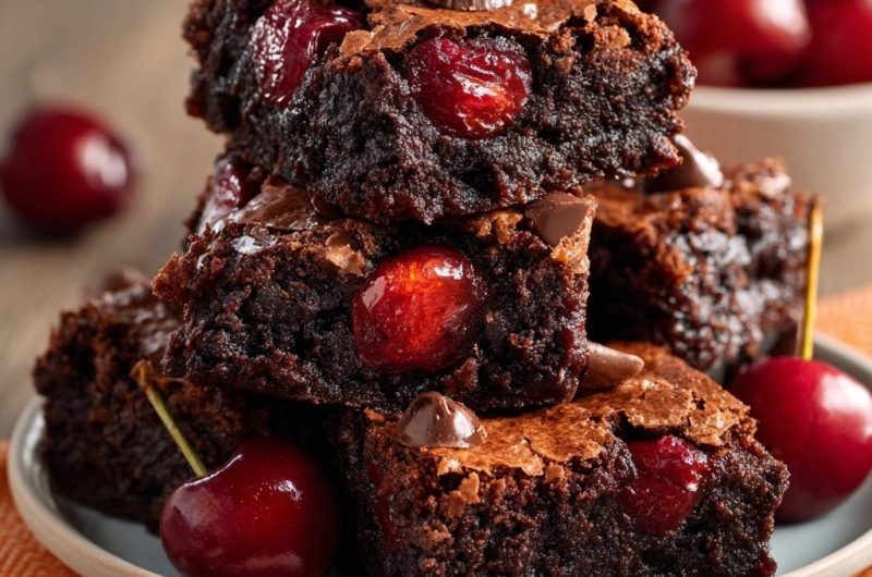 Chocolate Cherry Brownies