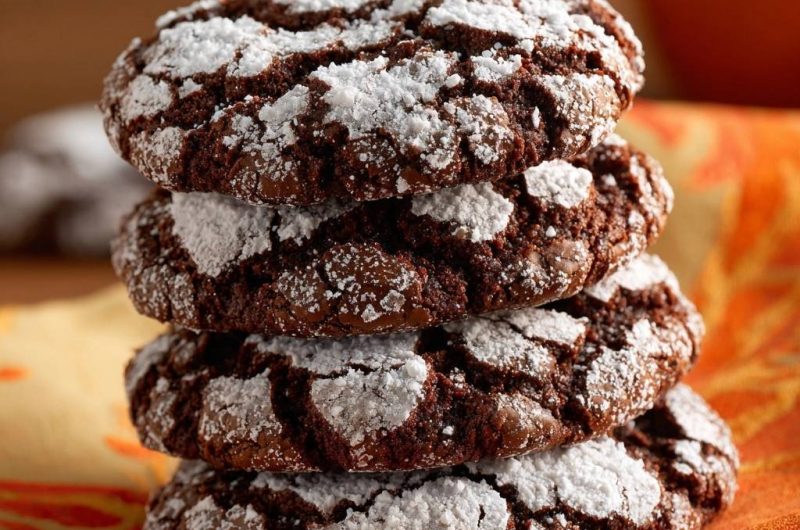 Chocolate Crinkle Cookies