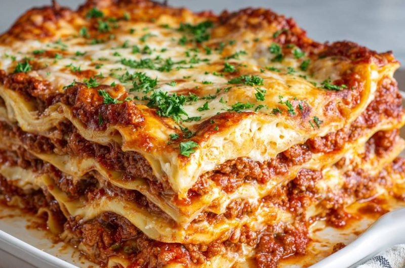 Classic Beef Lasagna