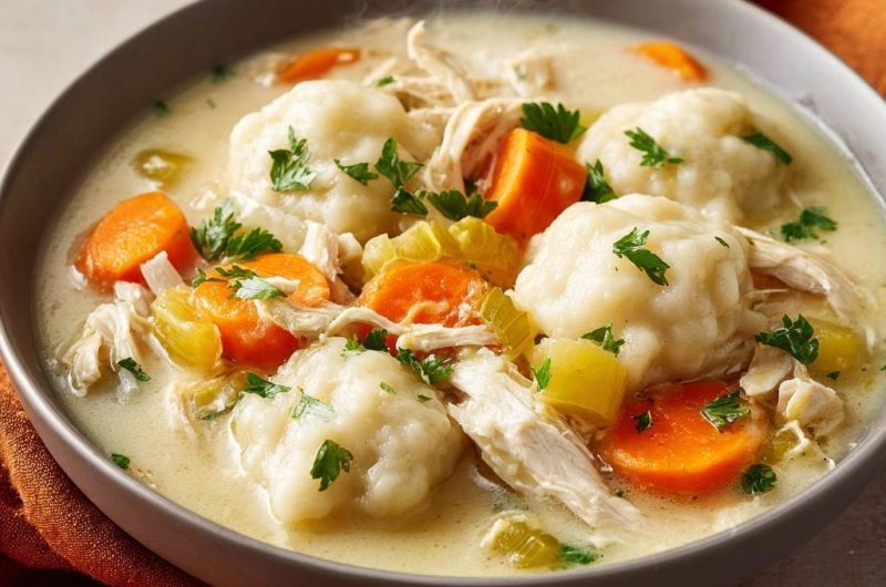 Creamy Chicken and Dumplings