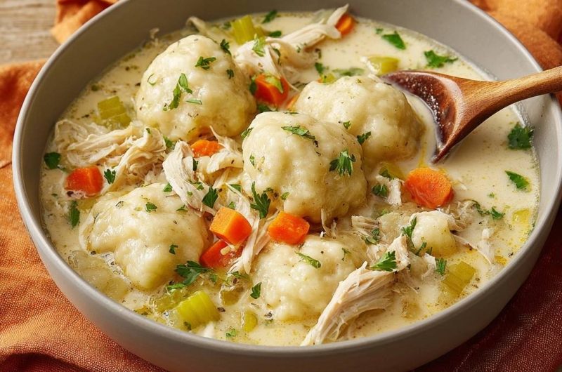 Creamy Chicken and Dumplings