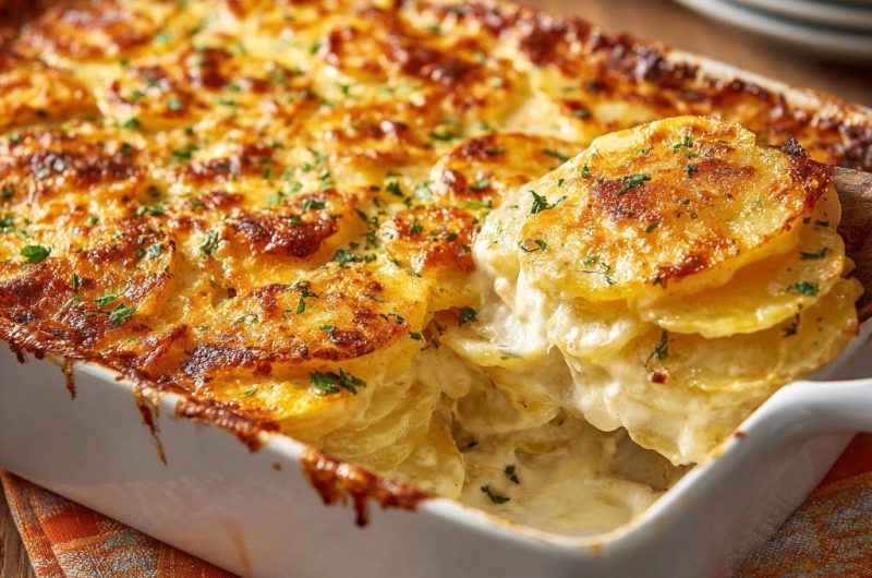 Creamy Potatoes Au Gratin