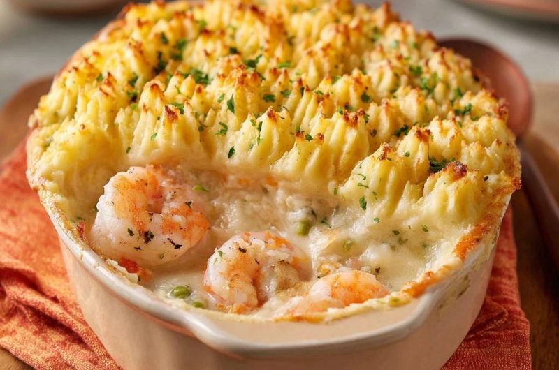 Creamy Shrimp Shepherd's Pie