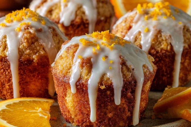 Glazed Orange Muffins