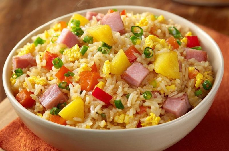Hawaiian Pineapple Fried Rice