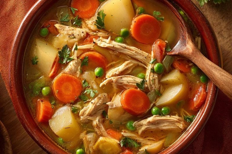 Hearty Chicken Vegetable Soup