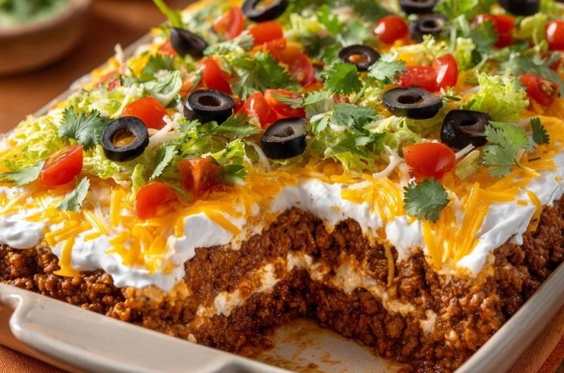 Loaded Taco Casserole