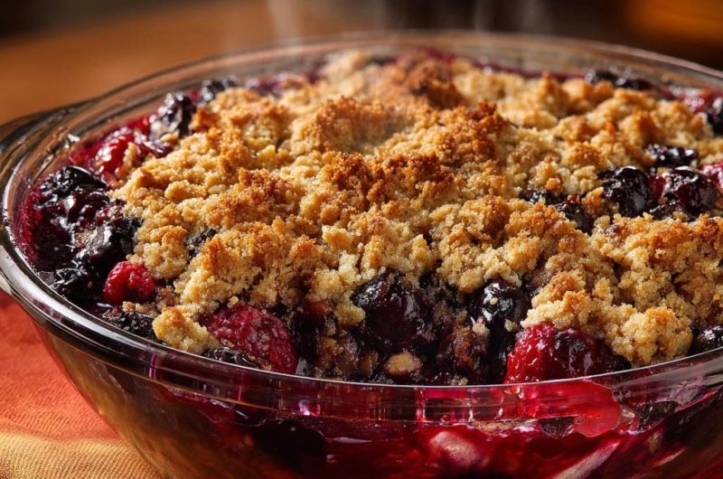 Mixed Berry Crisp