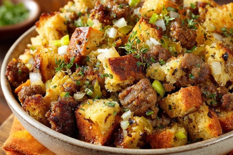 Savory Sausage Stuffing