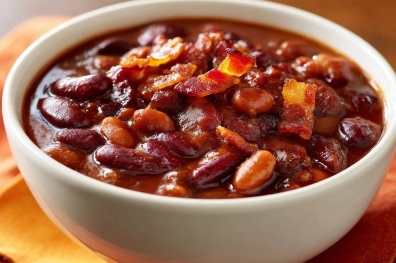 Smoky Bacon Baked Beans