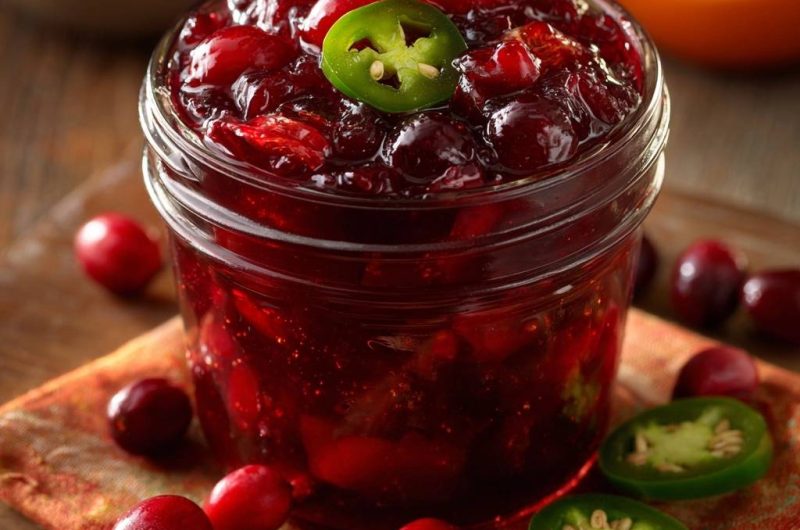 Spicy Jalapeño Cranberry Sauce