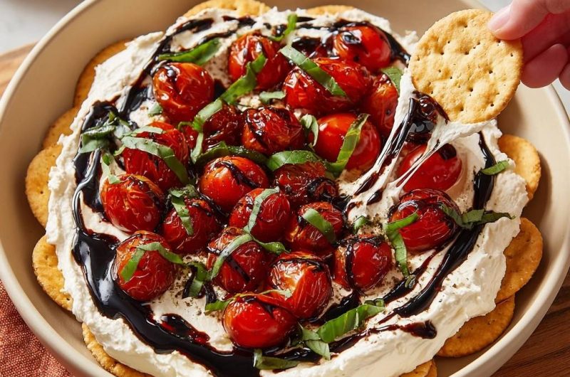 Whipped Feta Roasted Tomato Dip