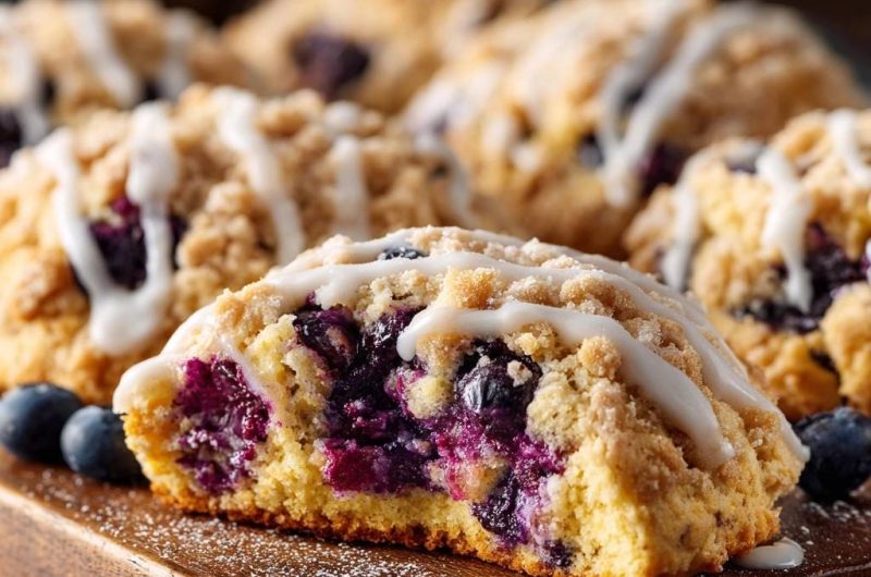 Blueberry Crumb Muffins