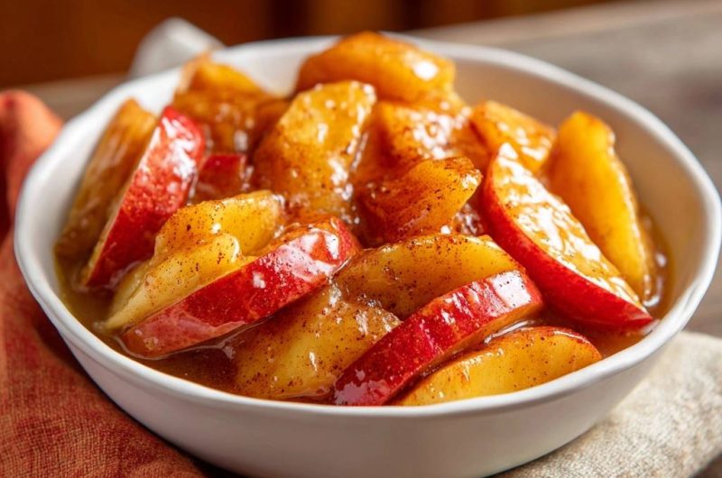 Cinnamon Apple Peach Compote