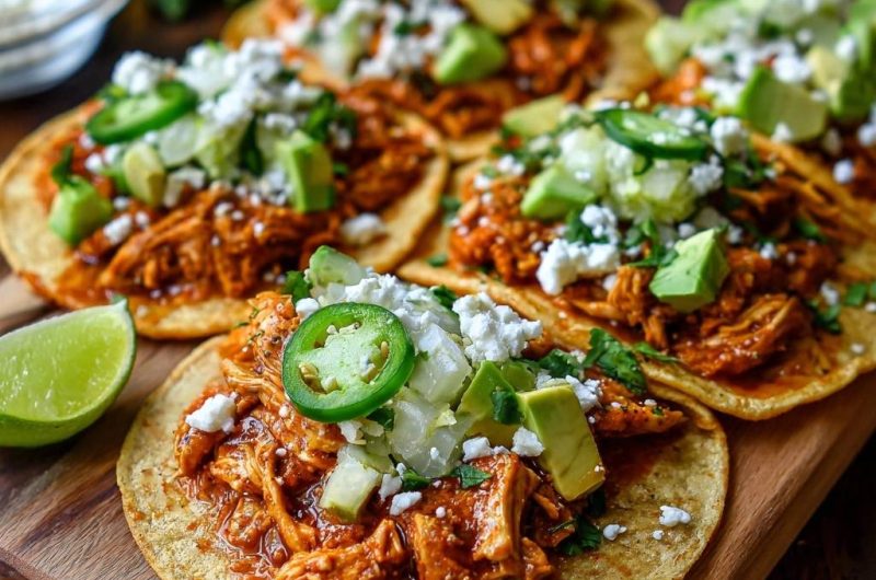 Shredded Chicken Tacos