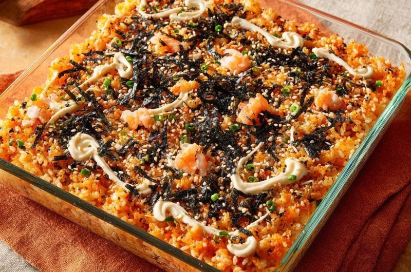 Seafood Sushi Bake