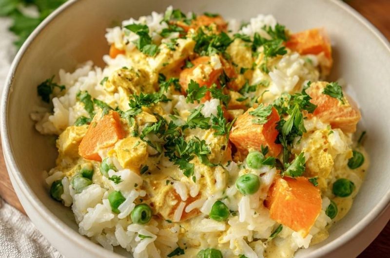 Tofu Sweet Potato Curry