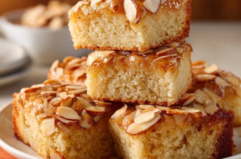 Almond Syrup Cake