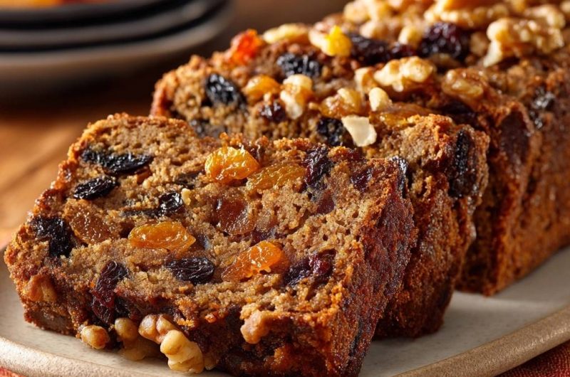 Apricot Walnut Fruit Loaf