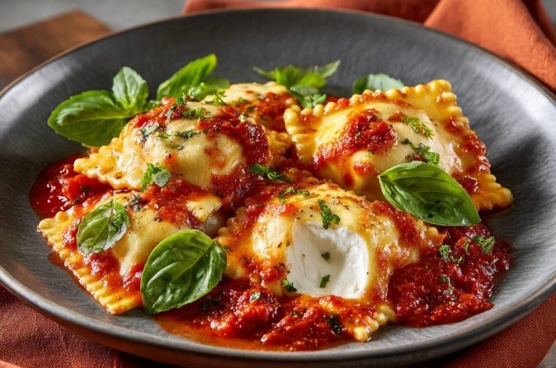 Cheese Ravioli Marinara
