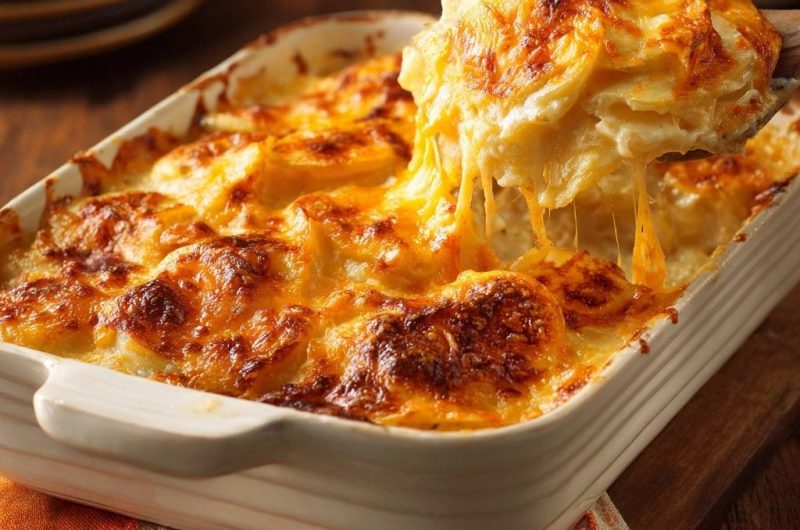 Cheesiest Potatoes Au Gratin