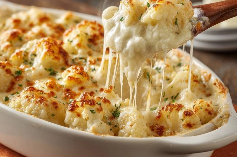 Cheesy Cauliflower Bake