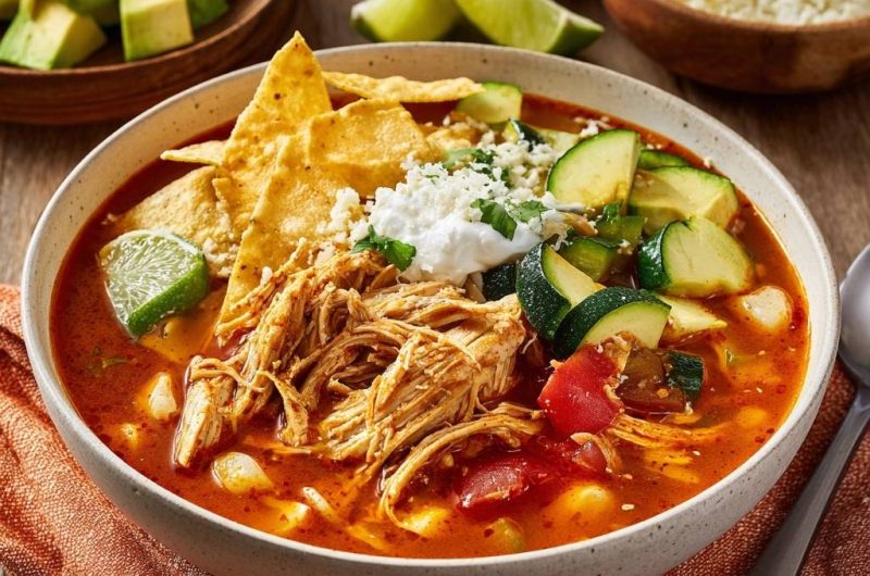 Chicken Zucchini Pozole