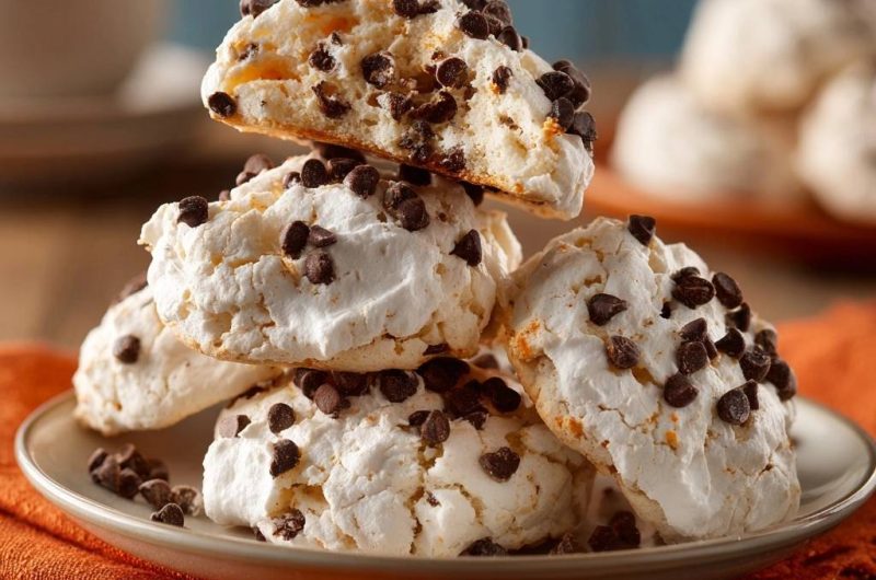 Chocolate Chip Meringue Cookies