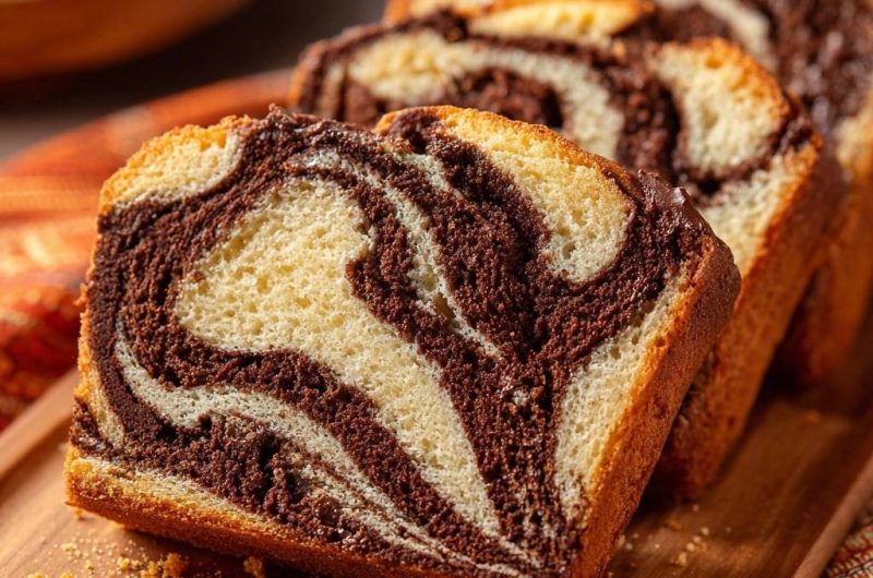 Chocolate Marble Pound Cake
