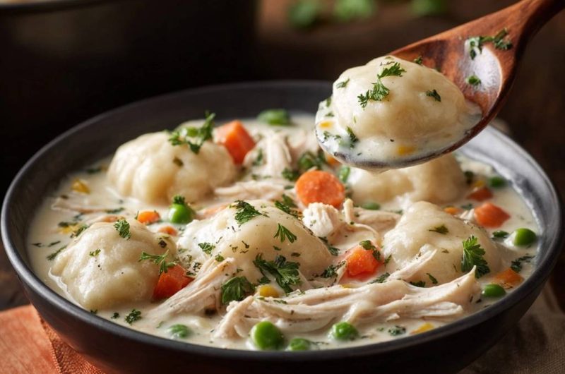 Creamy Chicken and Dumplings