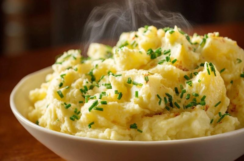 Creamy Chive Mashed Potatoes