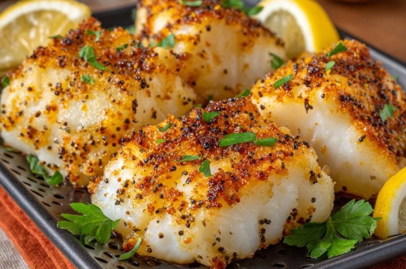 Crispy Sesame Crusted Cod