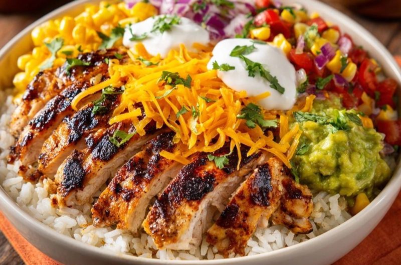 Grilled Chicken Burrito Bowl