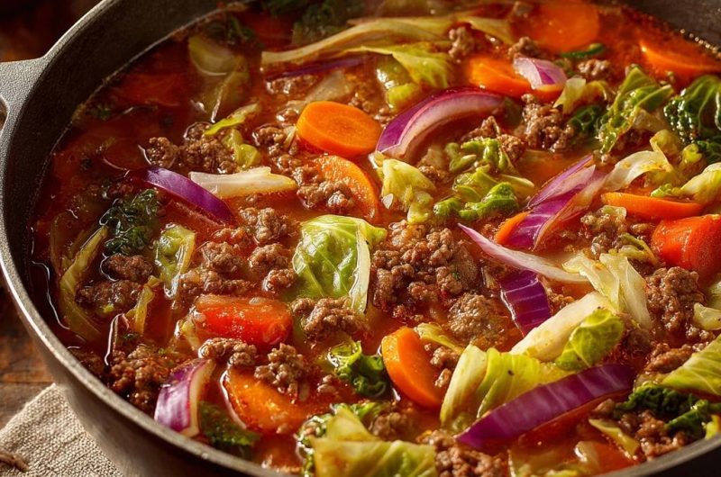 Hearty Beef Cabbage Stew