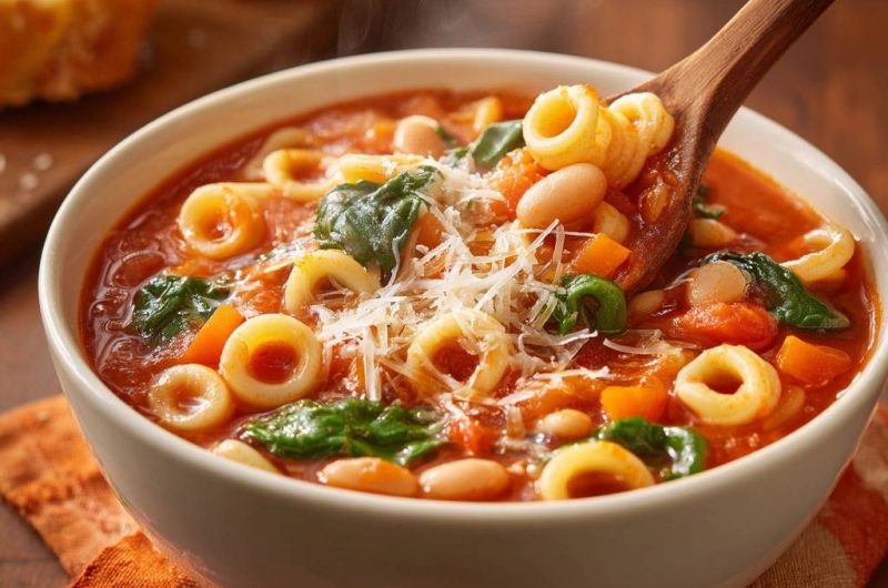 Hearty Pasta e Fagioli Soup