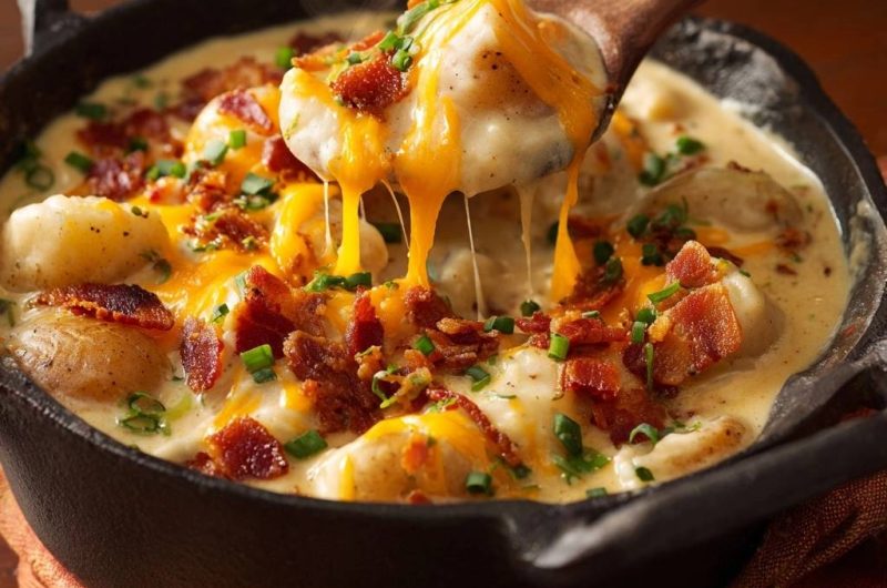 Loaded Skillet Potatoes