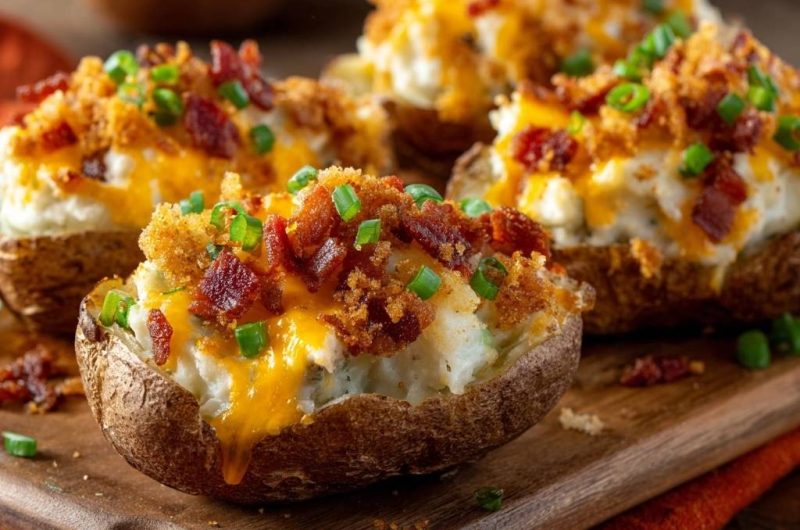 Loaded Twice-Baked Potatoes