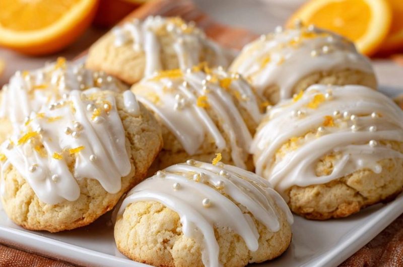 Orange Glazed Cookies