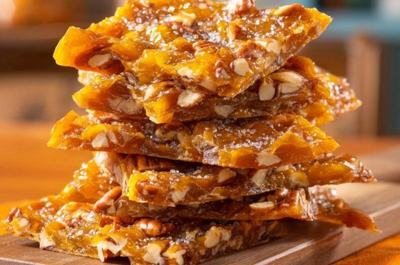 Pumpkin Pecan Brittle