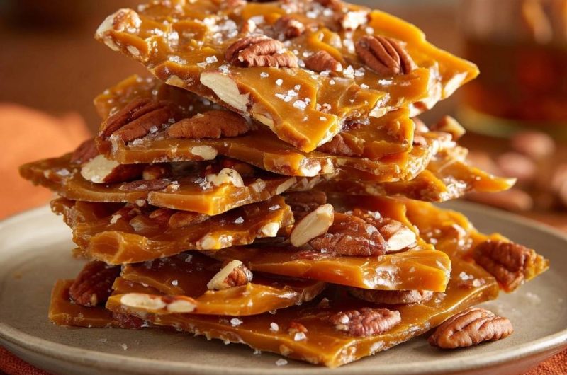 Sea Salt Pecan Brittle