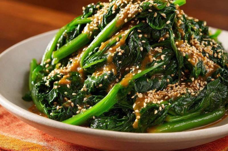 Sesame Spinach