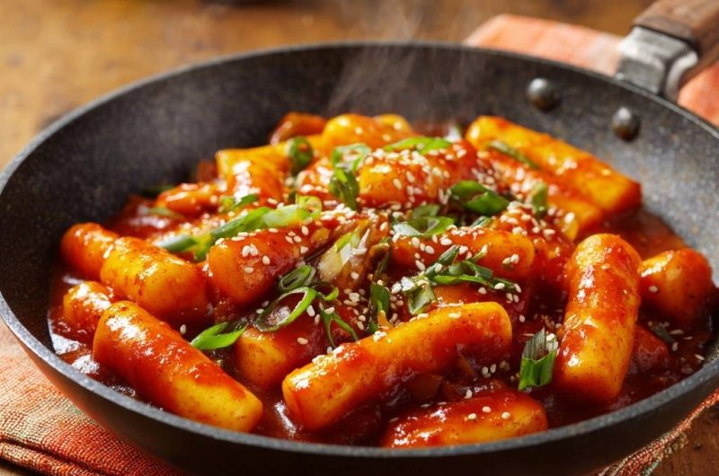 Spicy Korean Tteokbokki